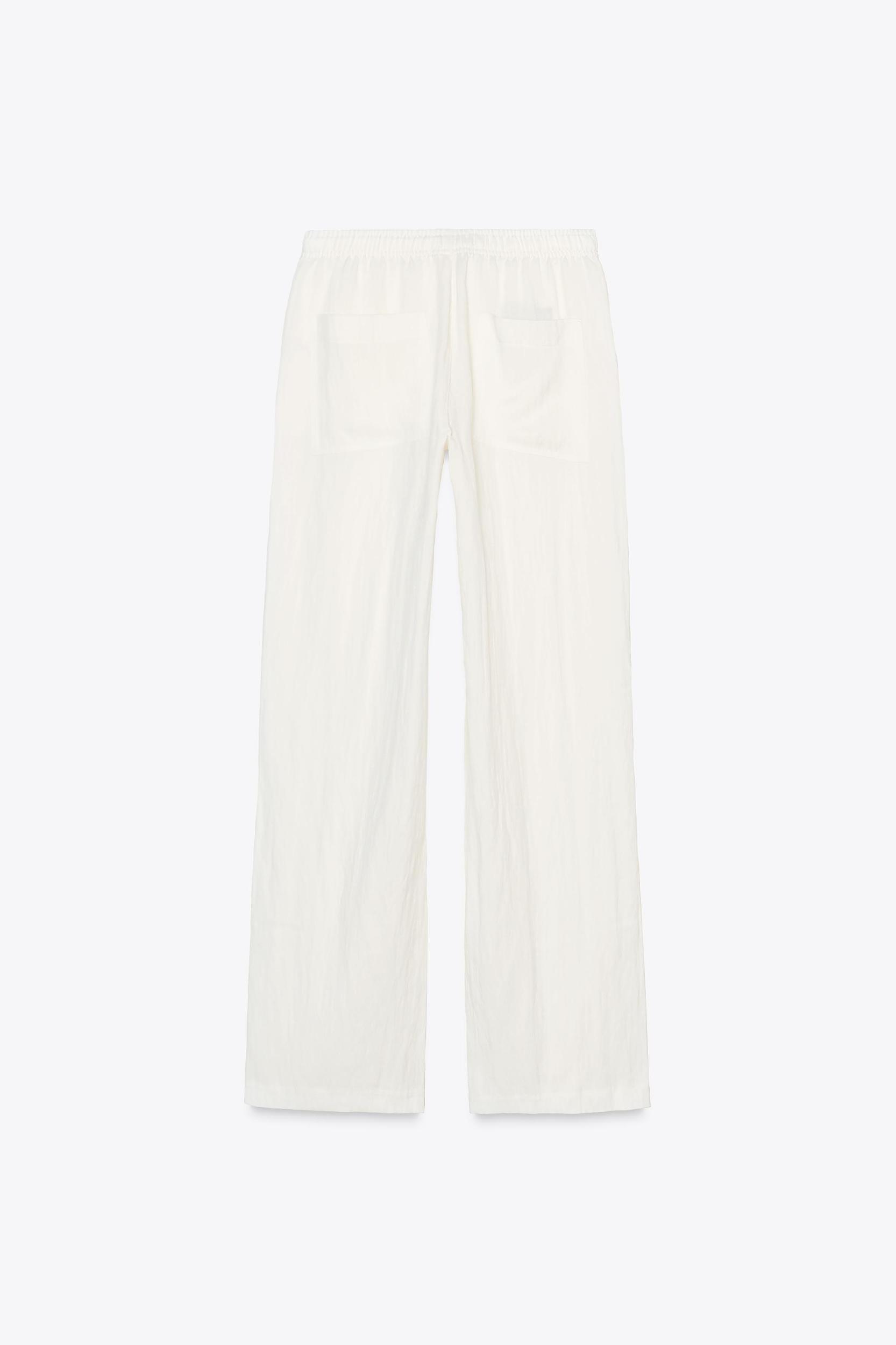 STRAIGHT LEG DRAWSTRING PANTS Product Image