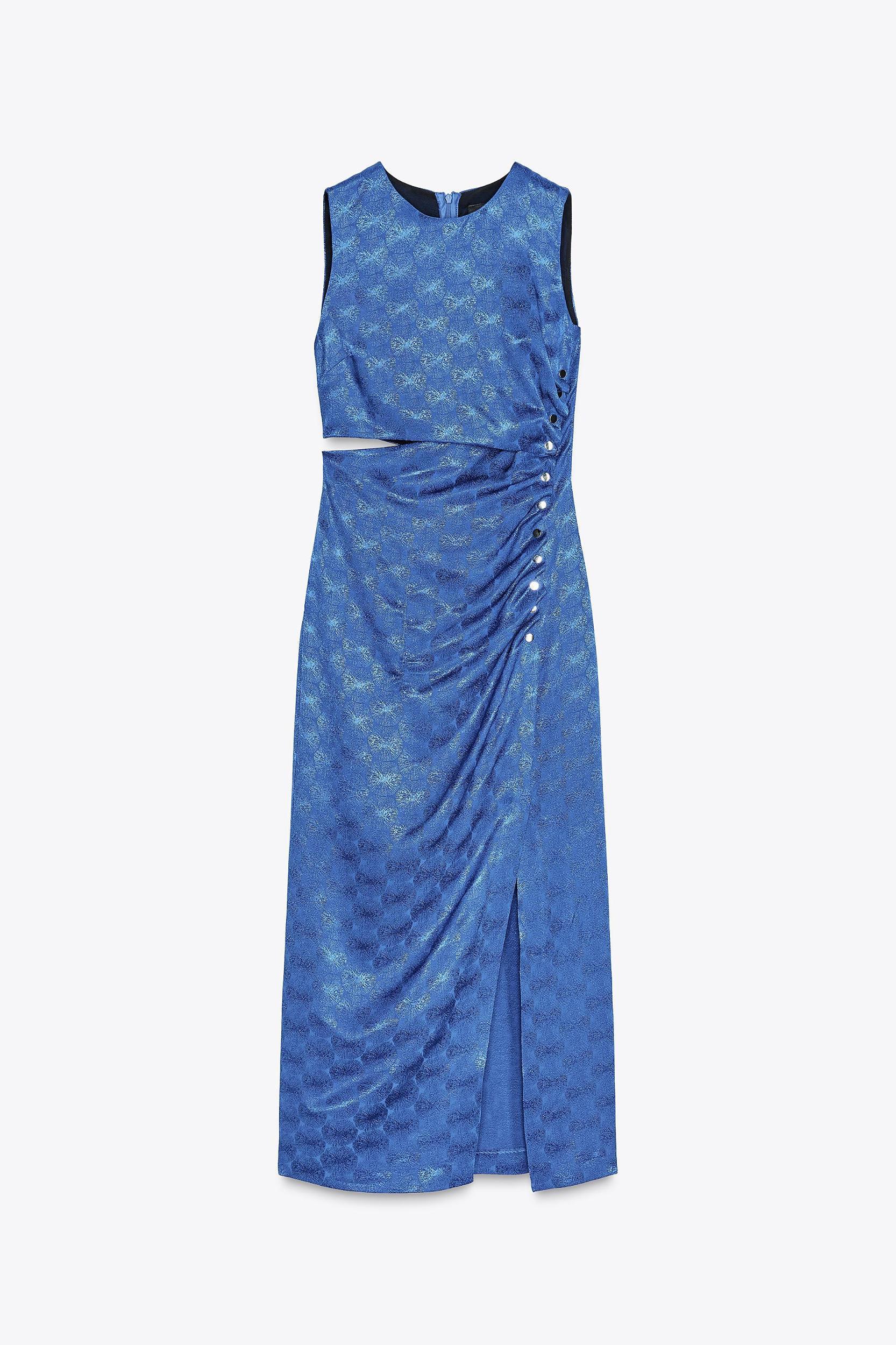 JACQUARD MIDI DRESS Product Image