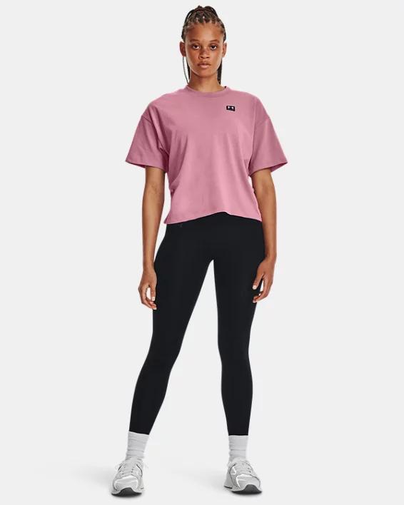 Women's UA Logo LC Oversized Heavyweight Short Sleeve Product Image