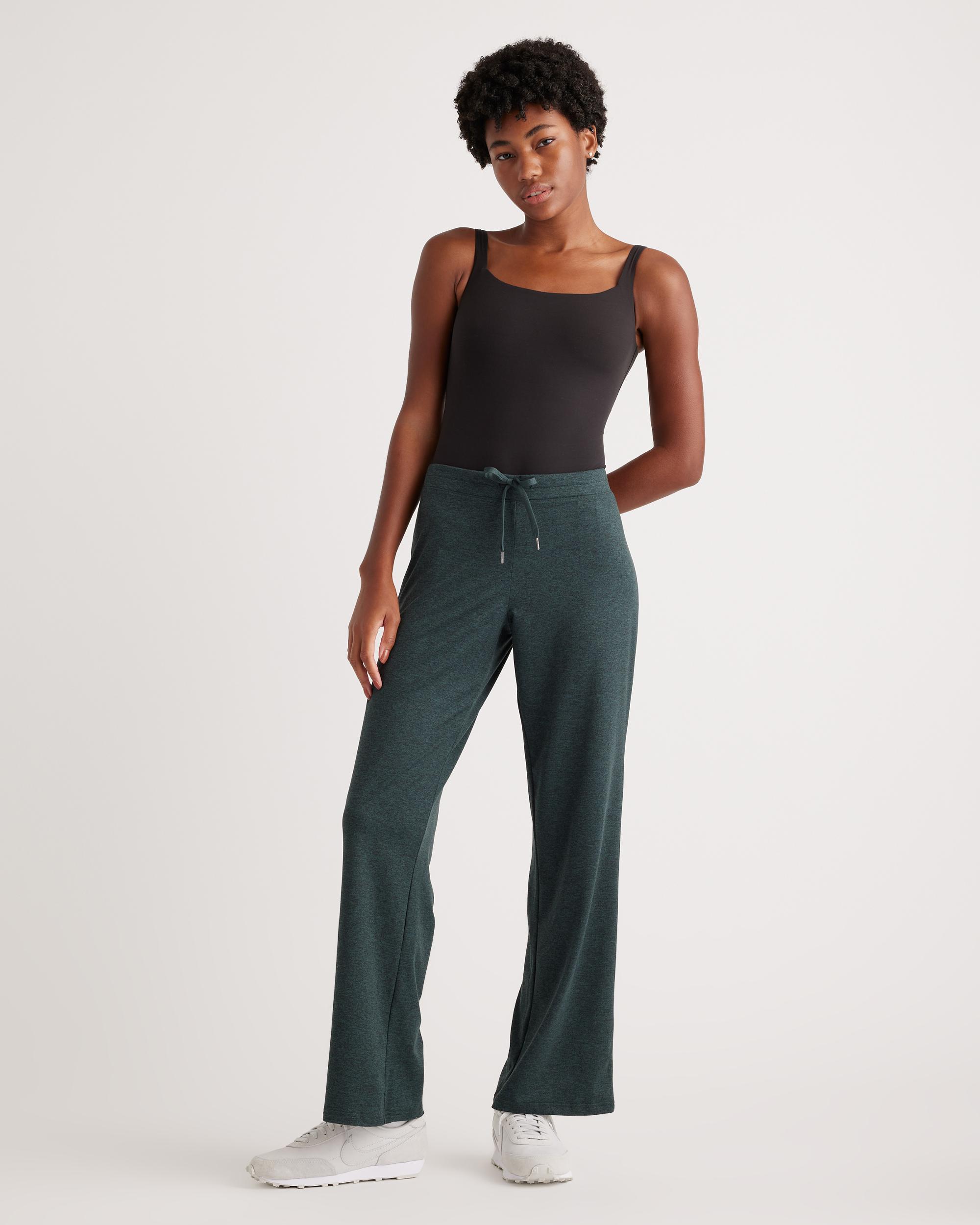 Quince | Women's Flowknit Wide Leg Pants Recycled Polyester Product Image