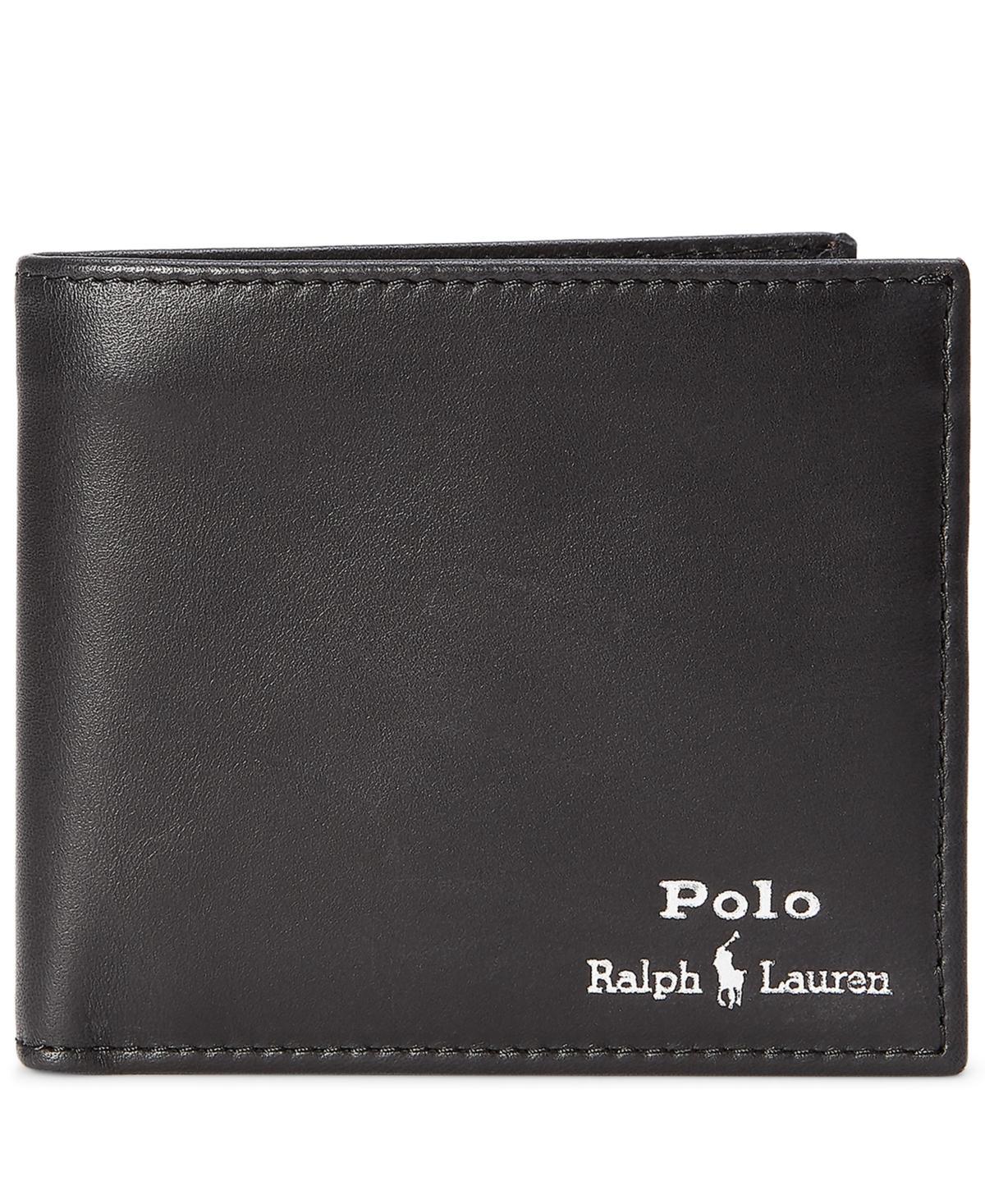 POLO RALPH LAUREN Polo Ralph Lauen Suffolk Billfold In Brown Product Image