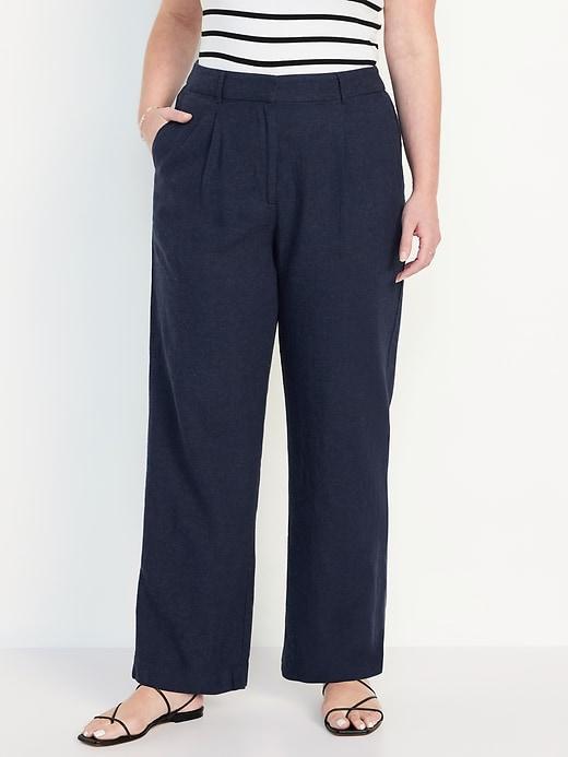 Extra High-Waisted Wide-Leg Taylor Pants Product Image