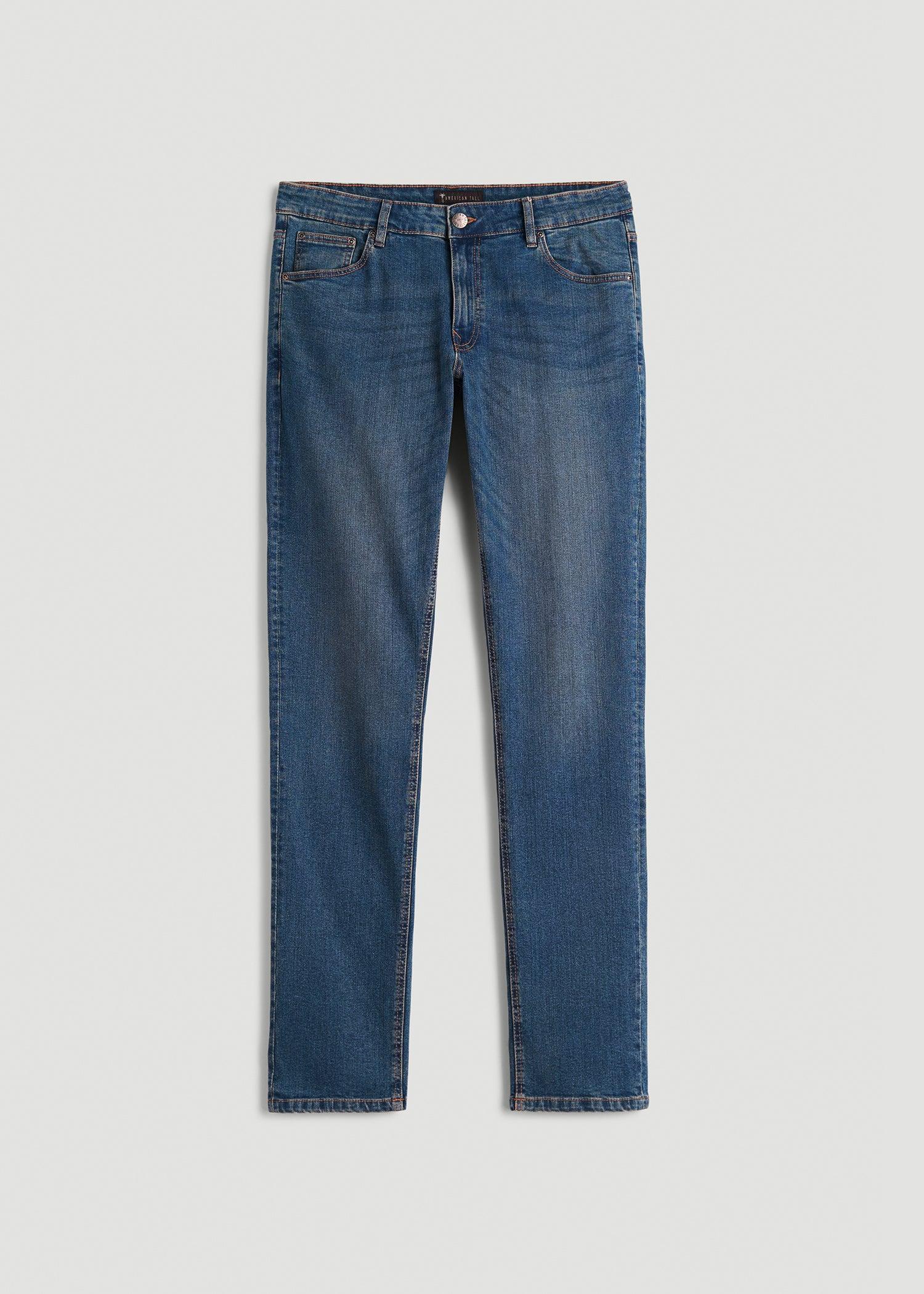 Carman TAPERED Jeans for Tall Men in Worn Blue Male Product Image