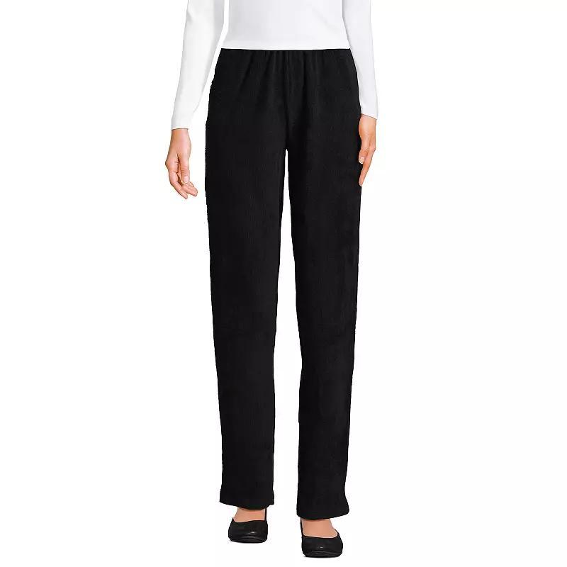 Womens Lands End Sport High Rise Corduroy Pull-On Pants Product Image