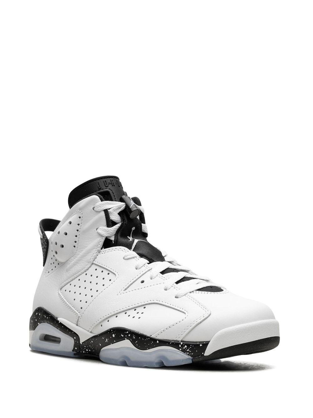 JORDAN Air  6 "reverse Oreo" Sneakers In White/black Product Image