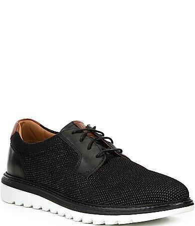 Johnston  Murphy Mens Braydon Knit Plain Toe Oxfords Product Image