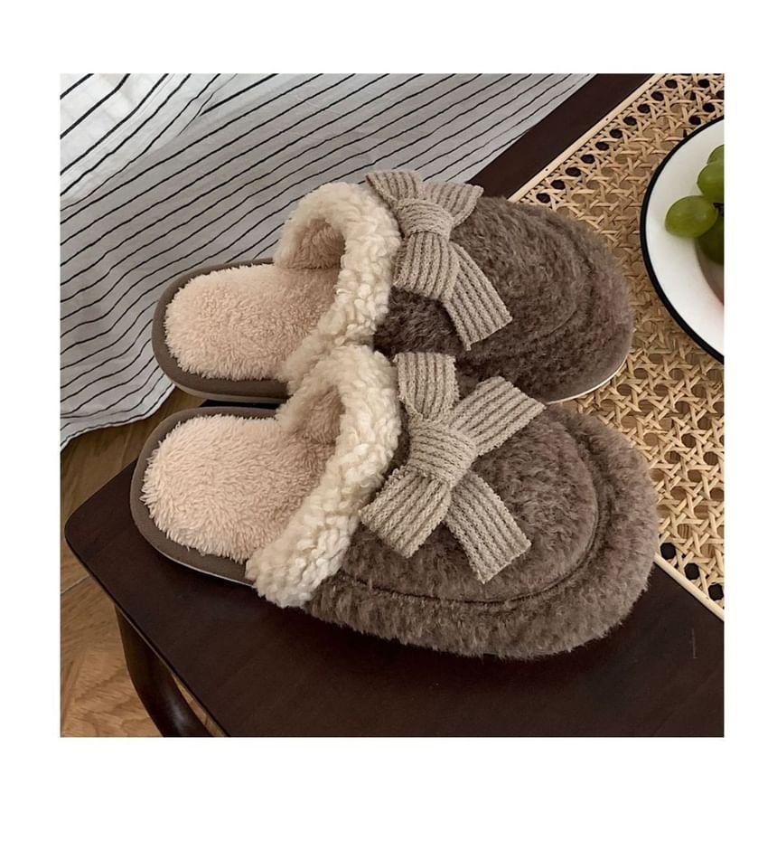 Couple Matching Fleece Home Slippers Product Image