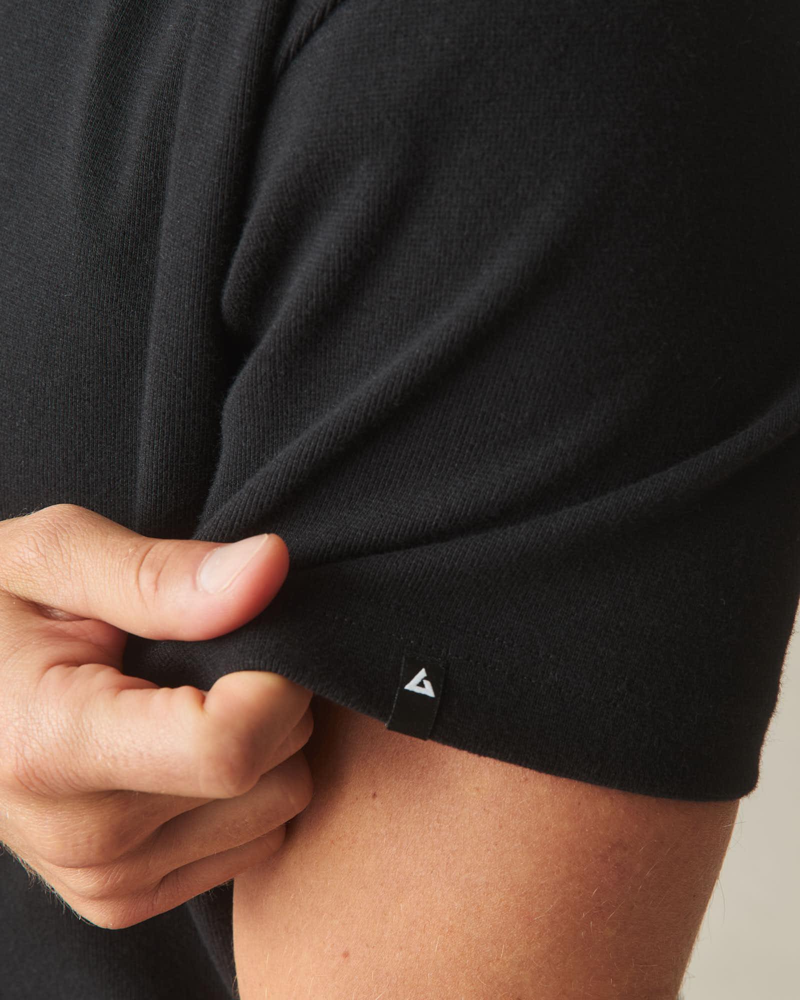 Men's Rib Tee - Black Product Image