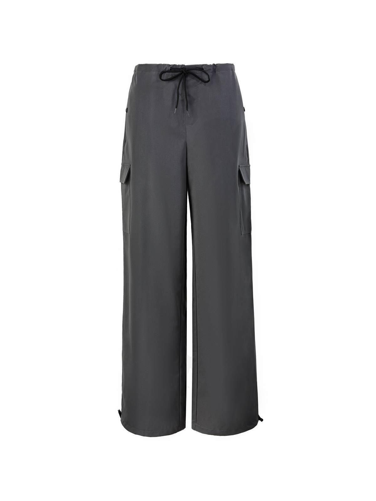 Drawstring Y2K Baggy Cargo Pants Product Image