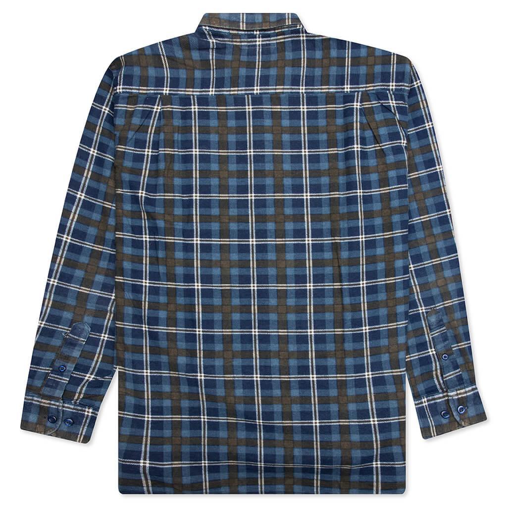 Ribbon Flannel Shirt - Assorted Male Product Image