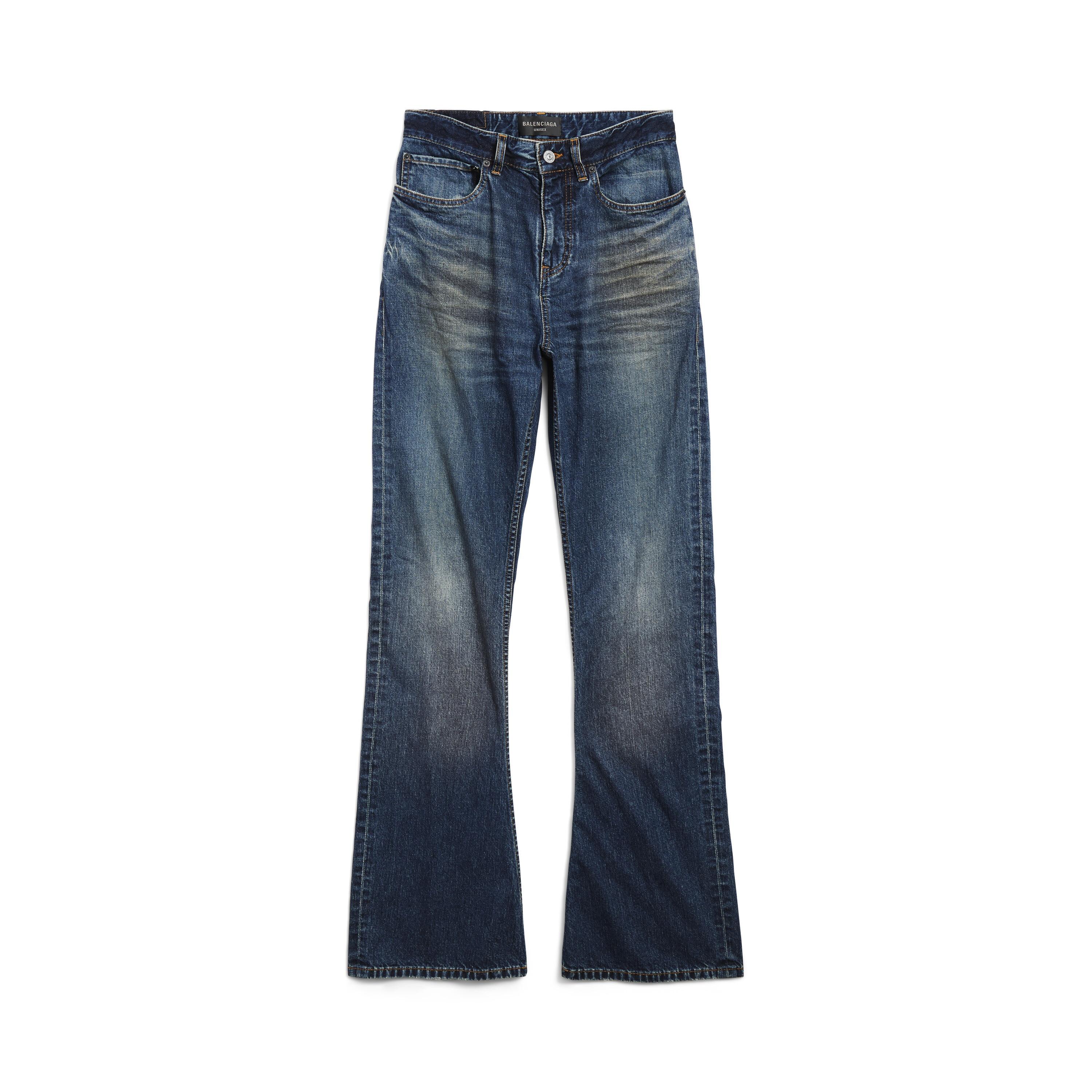 Women's Bootcut Pants in Blue Product Image