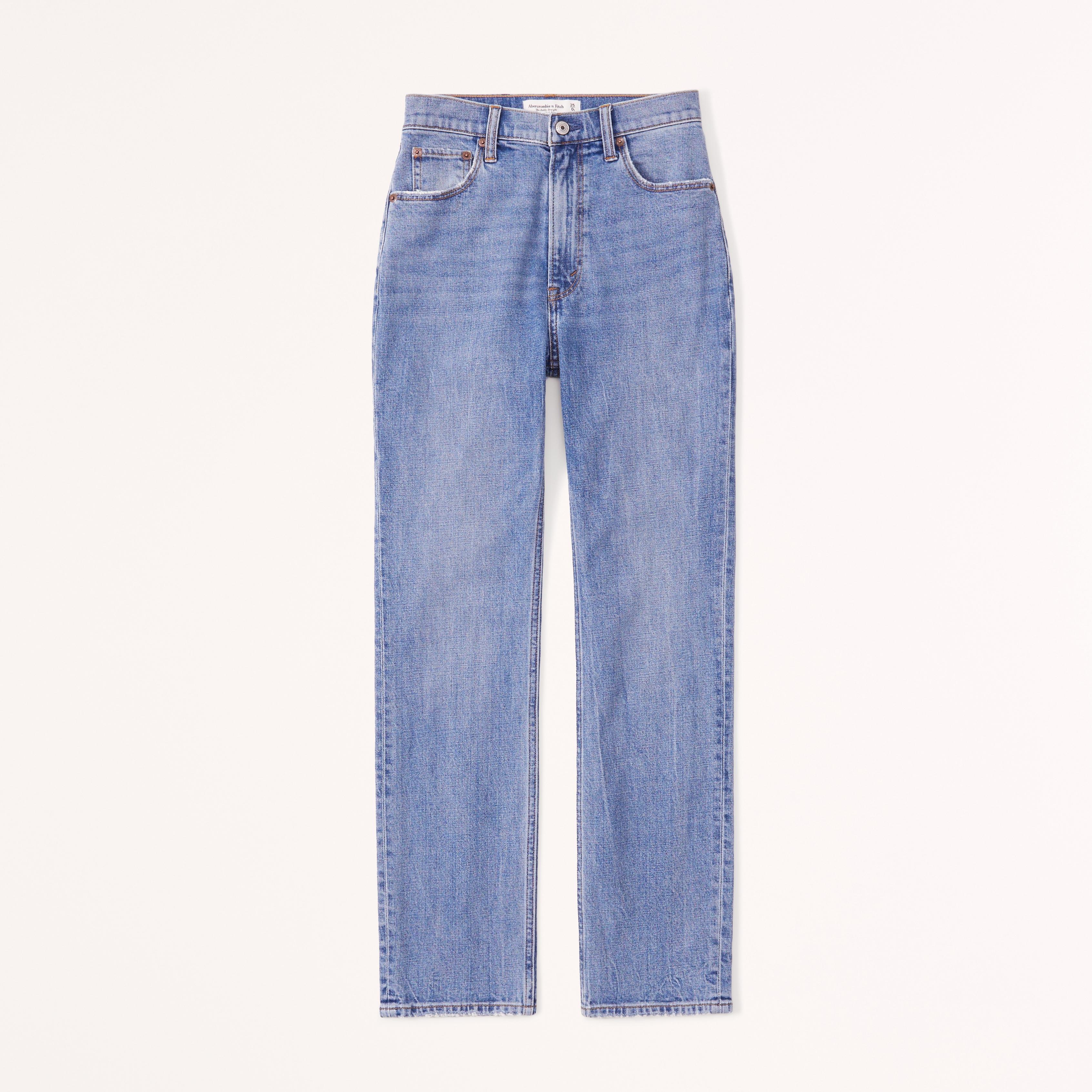 Ultra High Rise Ankle Straight Jean Product Image