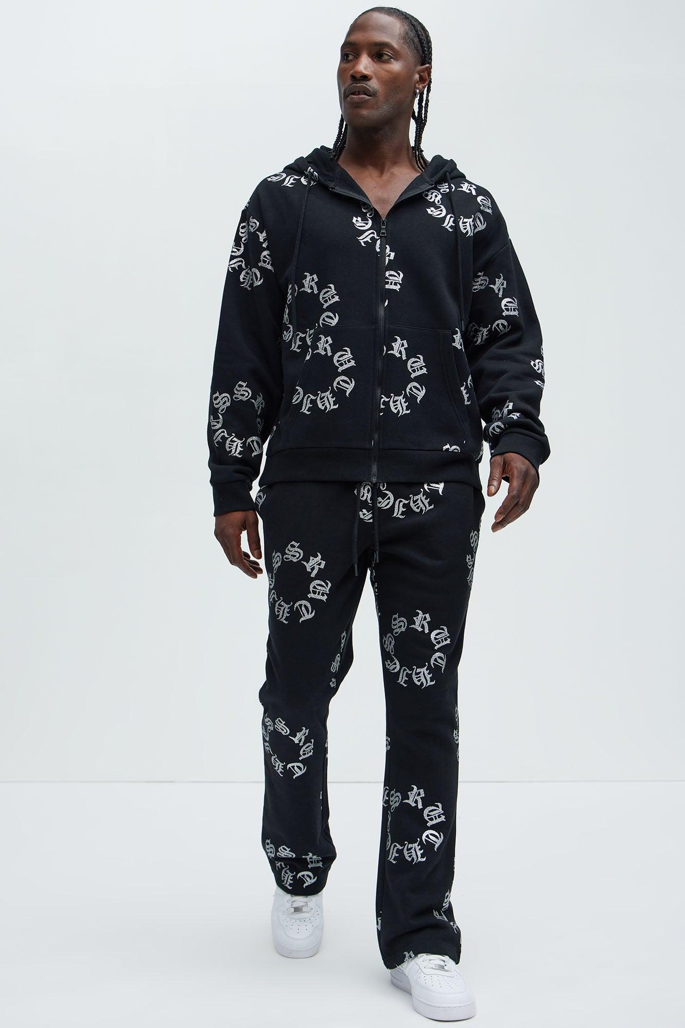 Tyson Bling My Line Zip Up Hoodie - Black Product Image