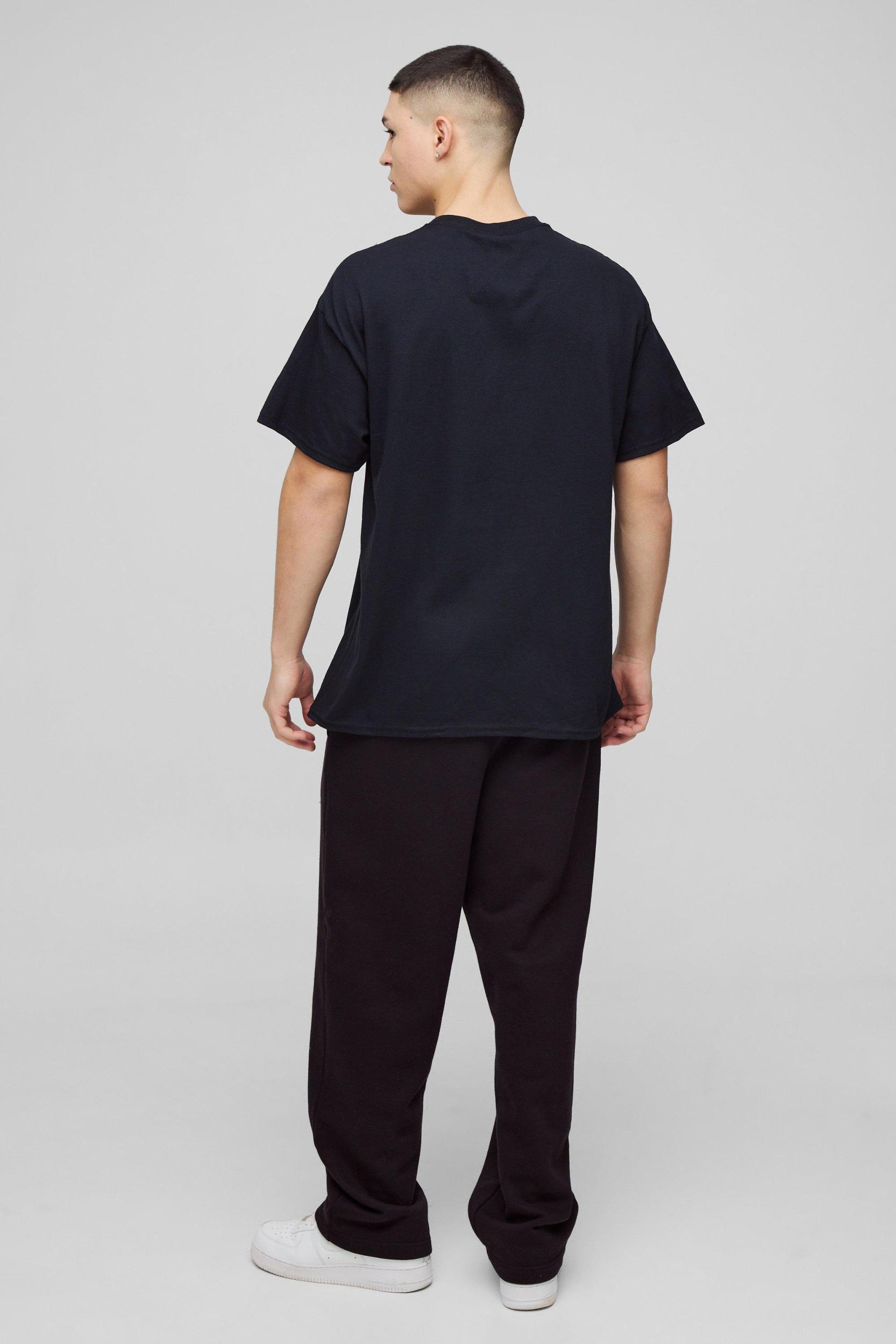 Oversized My Chemical Romance License Band T-Shirt | boohooMAN USA Product Image