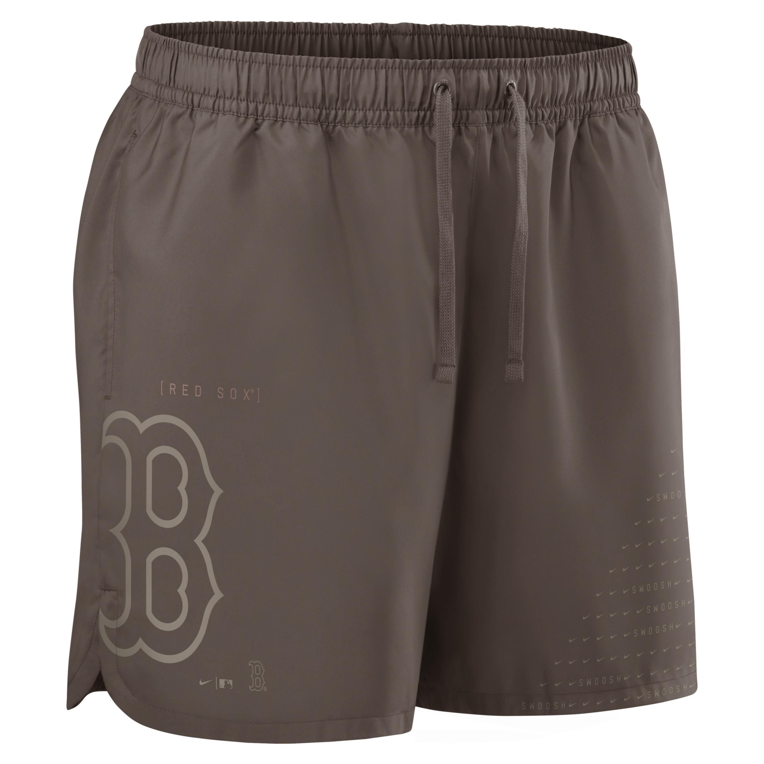 Nike Mens Light Brown New York Yankees Statement Shorts Product Image