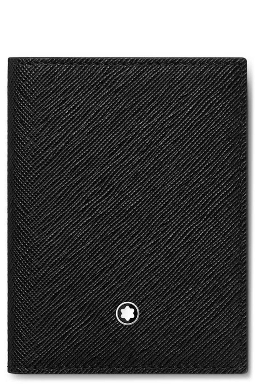 MONTBLANC Sartorial Leather Bifold Card Holder In Black Product Image