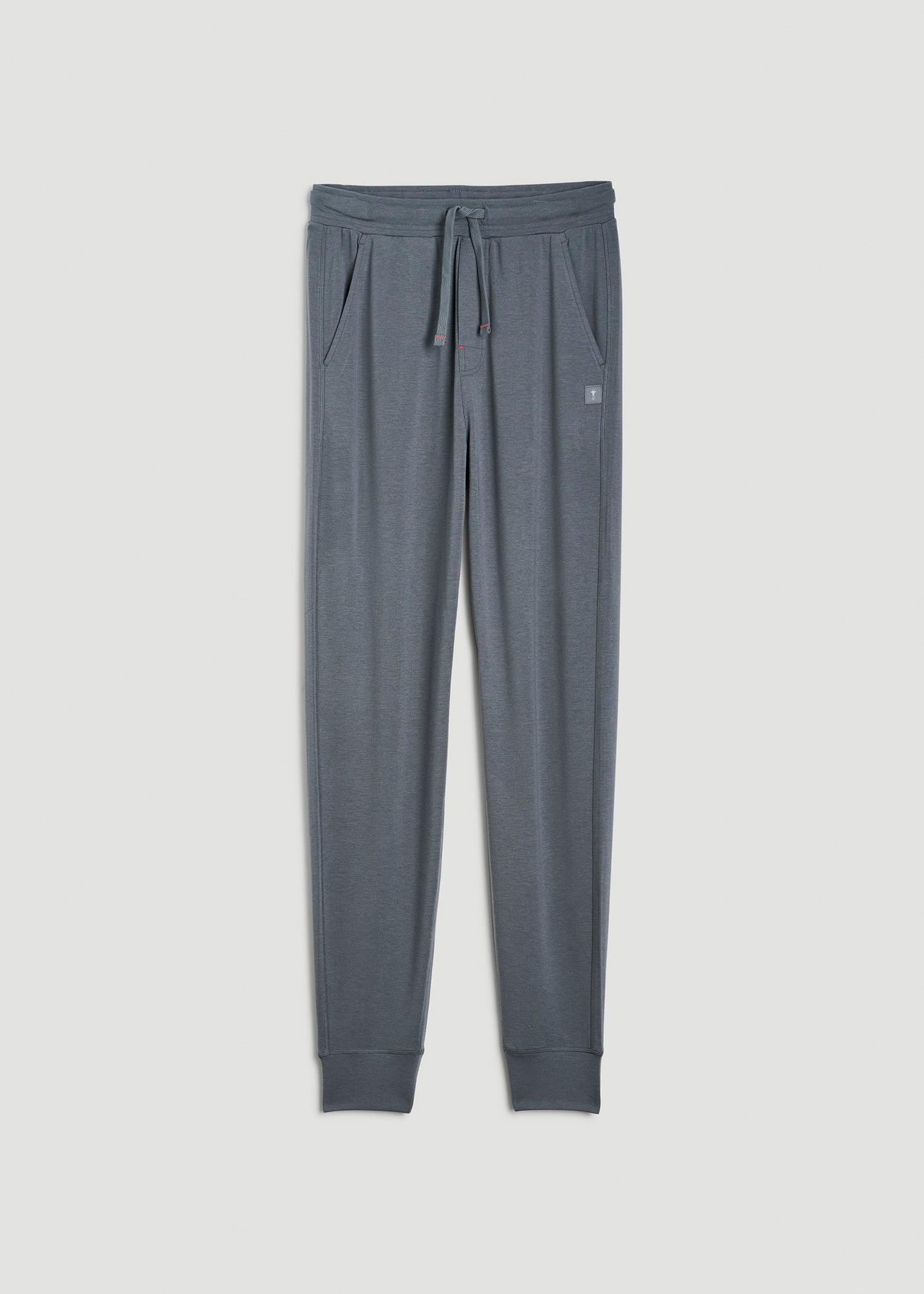 Sleep Joggers for Tall Men in Smoky Blue Product Image