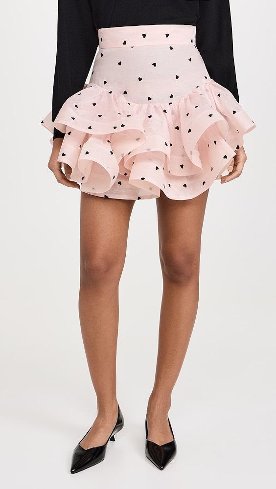 Zimmermann Crush Flip Mini Skirt | Shopbop Product Image