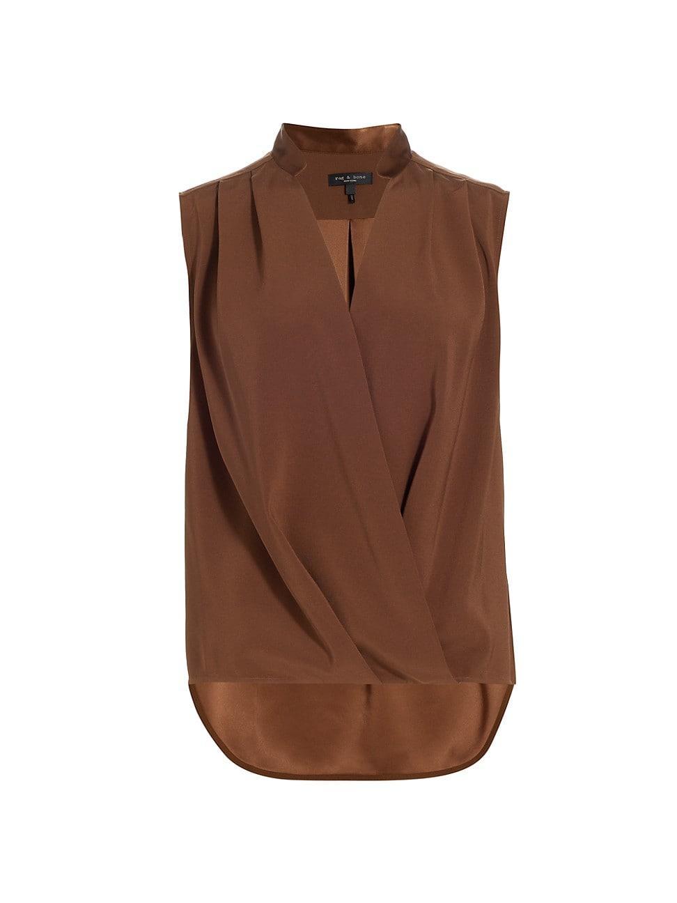 Womens Meredith Satin Top Product Image