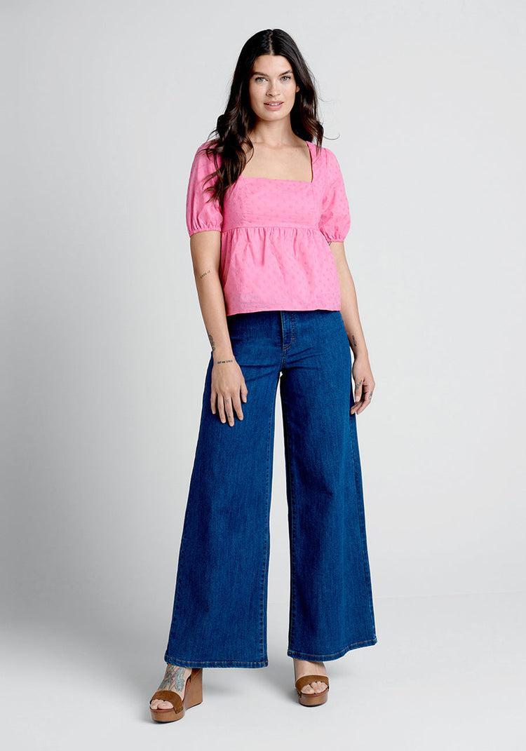 Farming Daisies Babydoll Top Product Image