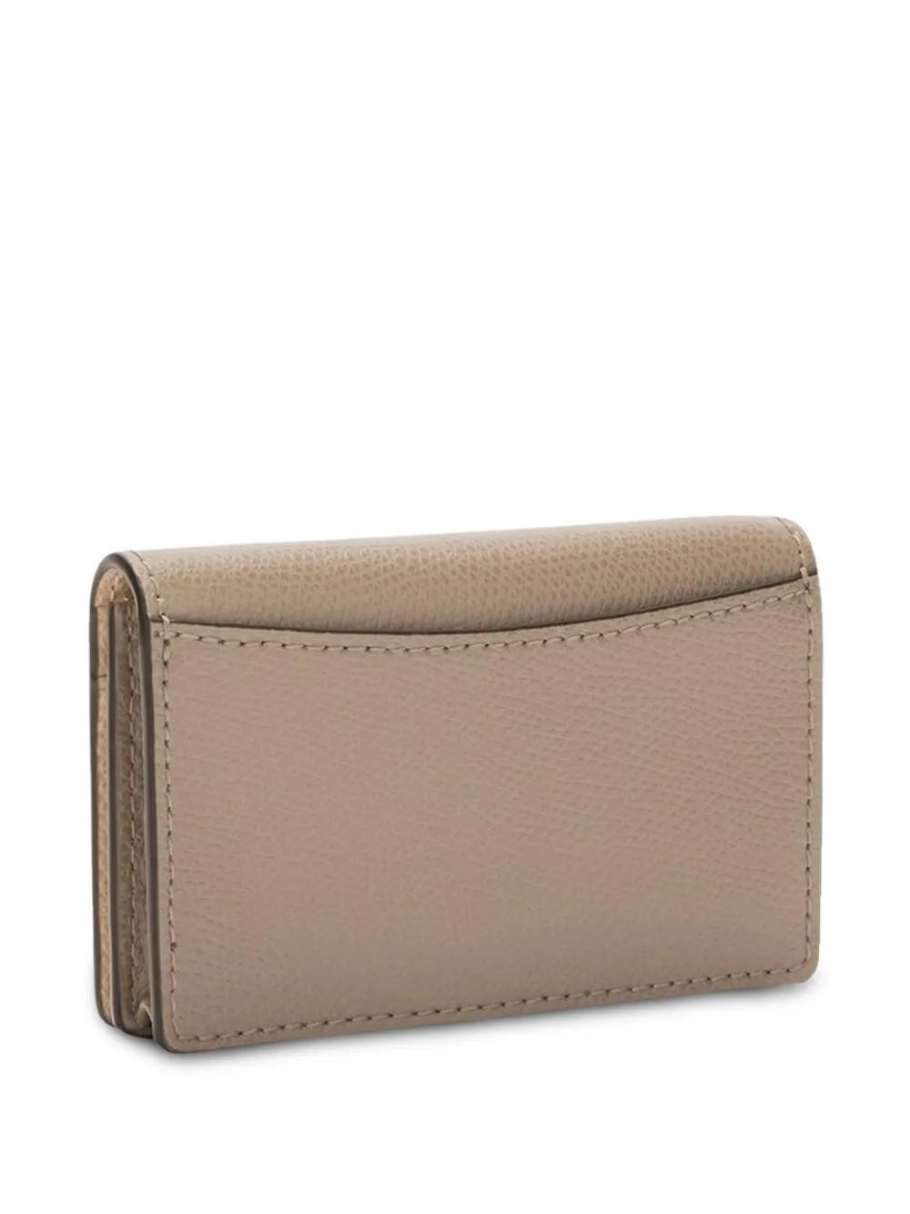 FURLA Leather Wallet In Neutrals Product Image