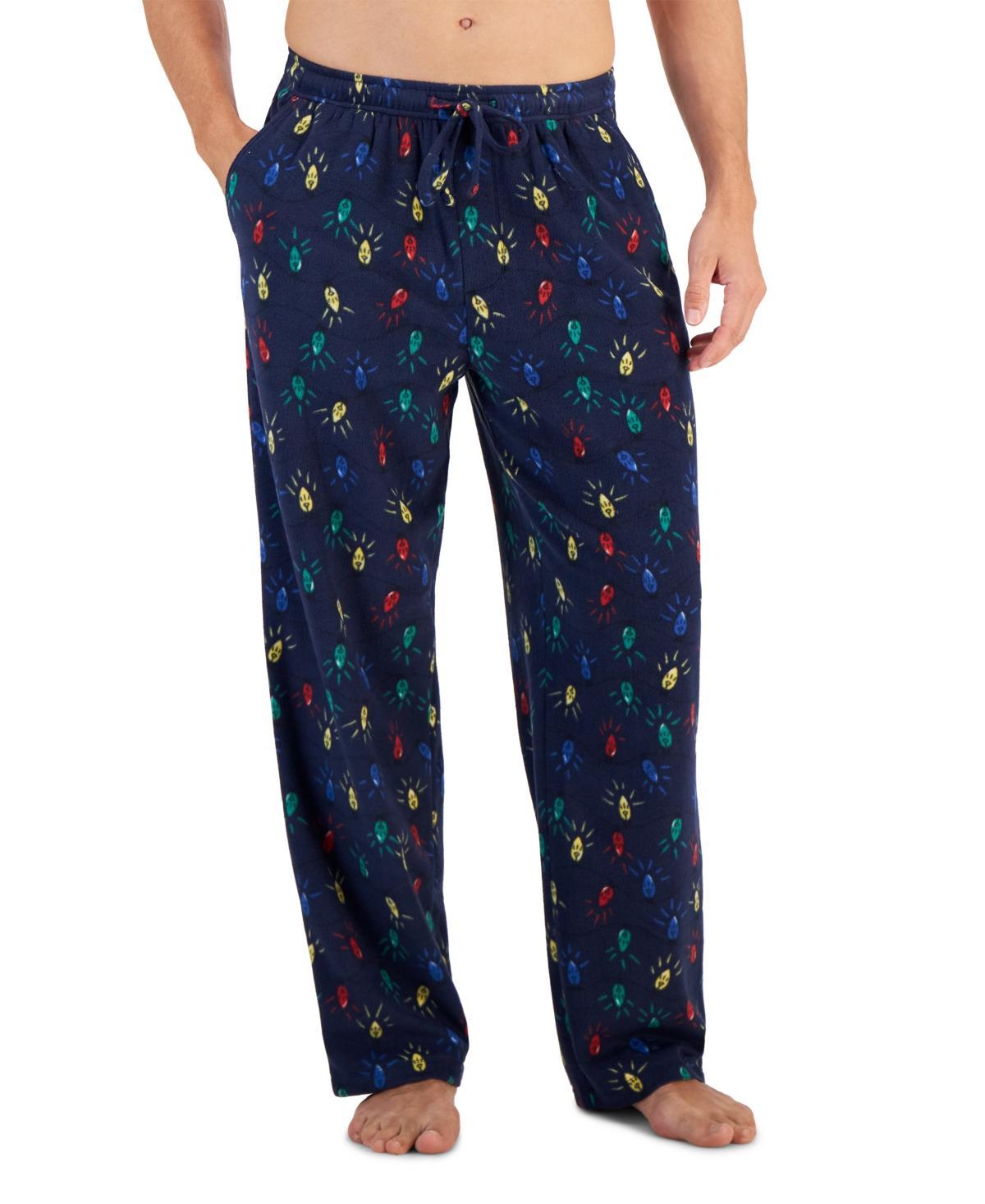 Club Room Mens Fleece Pajama Pants, Created for Macys Product Image