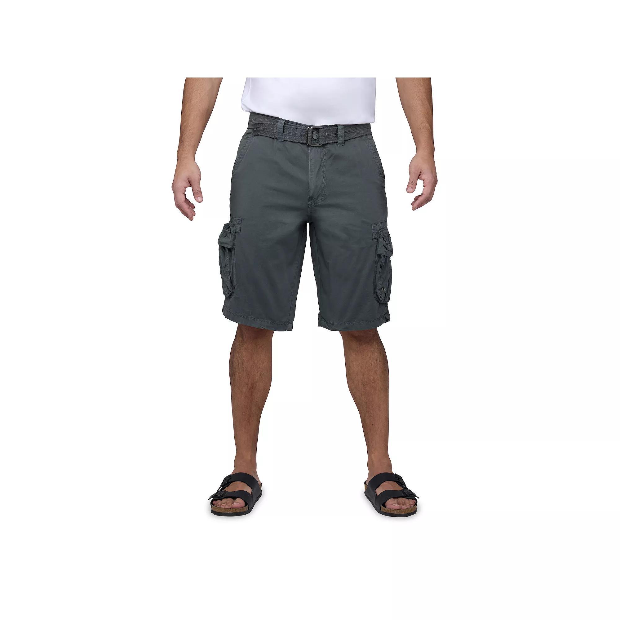 Men's RAW X by Xray Regular-Fit Belted Cargo Shorts,  Product Image