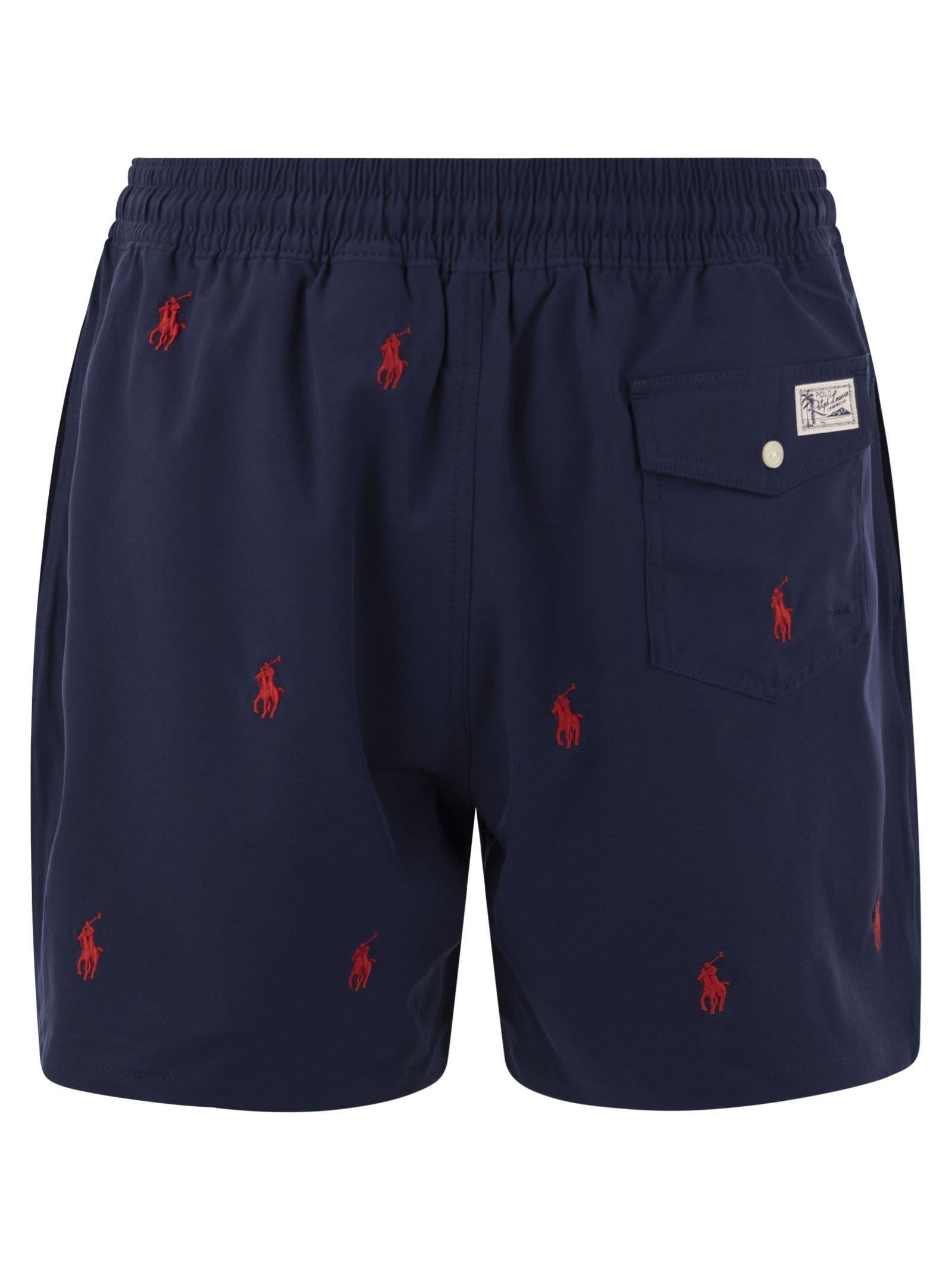 Classic Traveler Beach Boxers In Navy Product Image