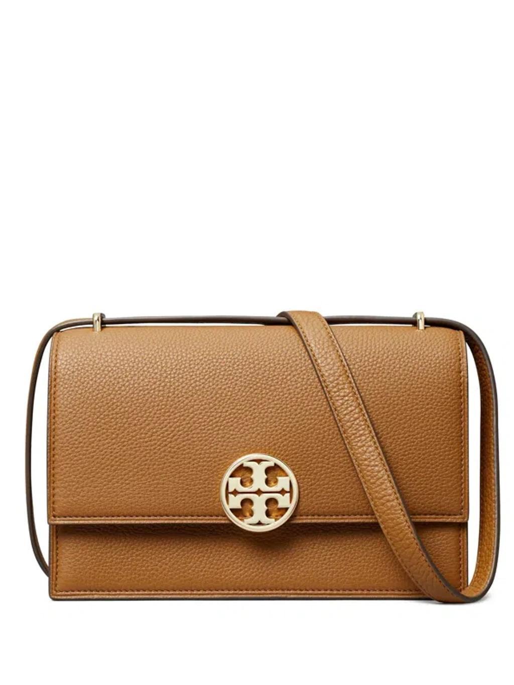 TORY BURCH Miller Shoulder Bag In Brown Product Image