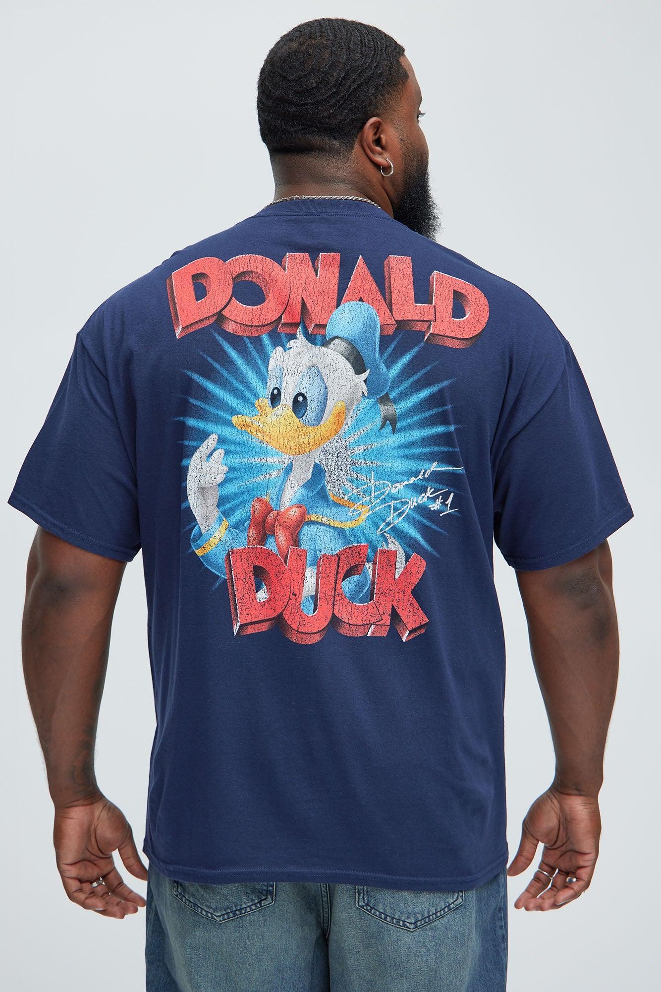 Disney Donald Duck Portrait Short Sleeve Tee - Navy Product Image