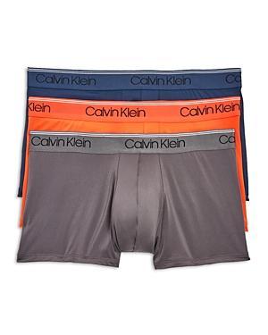 Calvin Klein Mens Micro Stretch 3-Pack Low Rise Trunk Product Image
