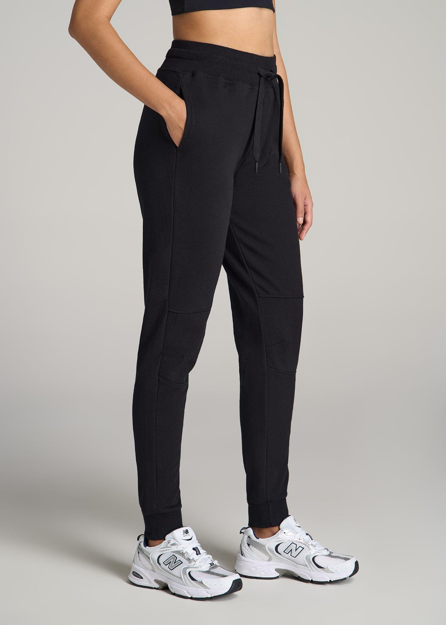 Wearever French Terry Tall Women's Joggers in Black Product Image