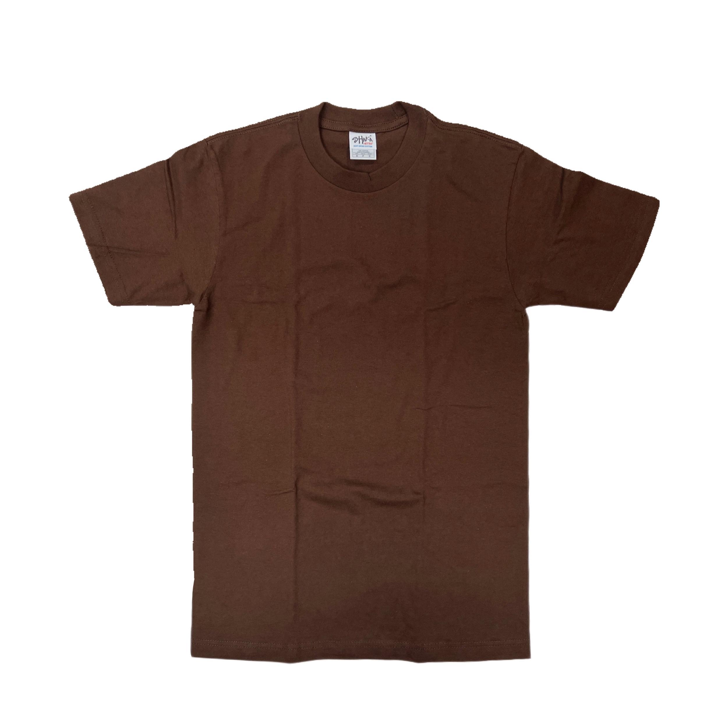 Shaka Wear 6.0 oz Active Short Sleeve T-Shirt (Brown/Charcoal Grey/Heather Grey/Khaki/Navy) Male Product Image