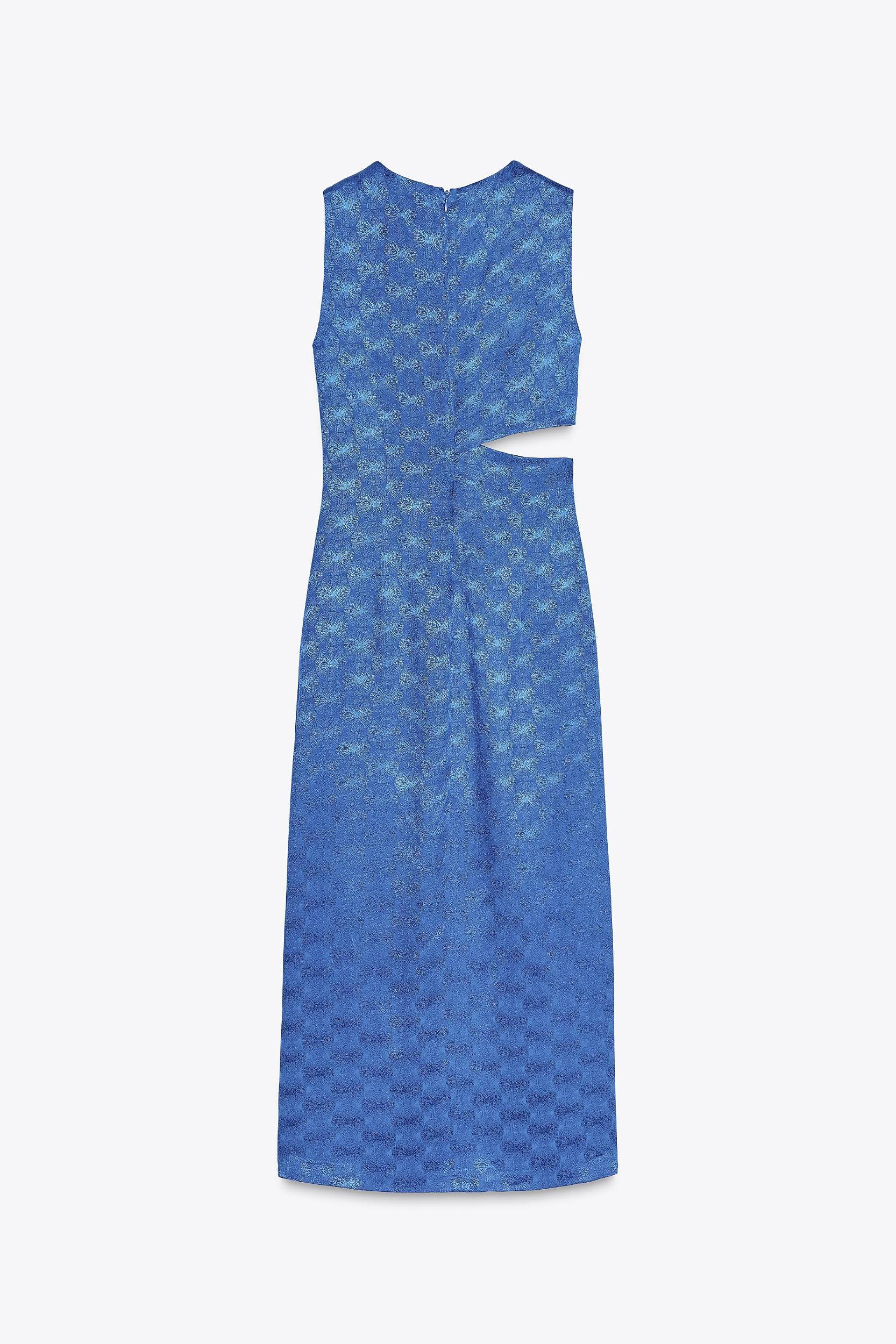 JACQUARD MIDI DRESS Product Image