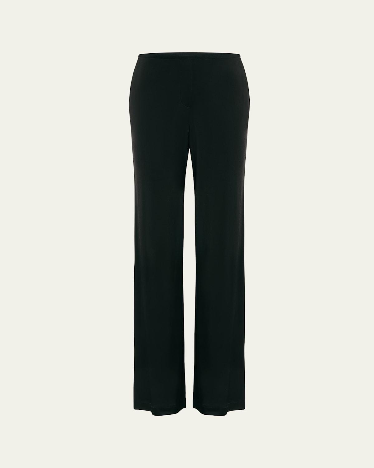 Straight-Leg Fluid Pull-On Pants Product Image