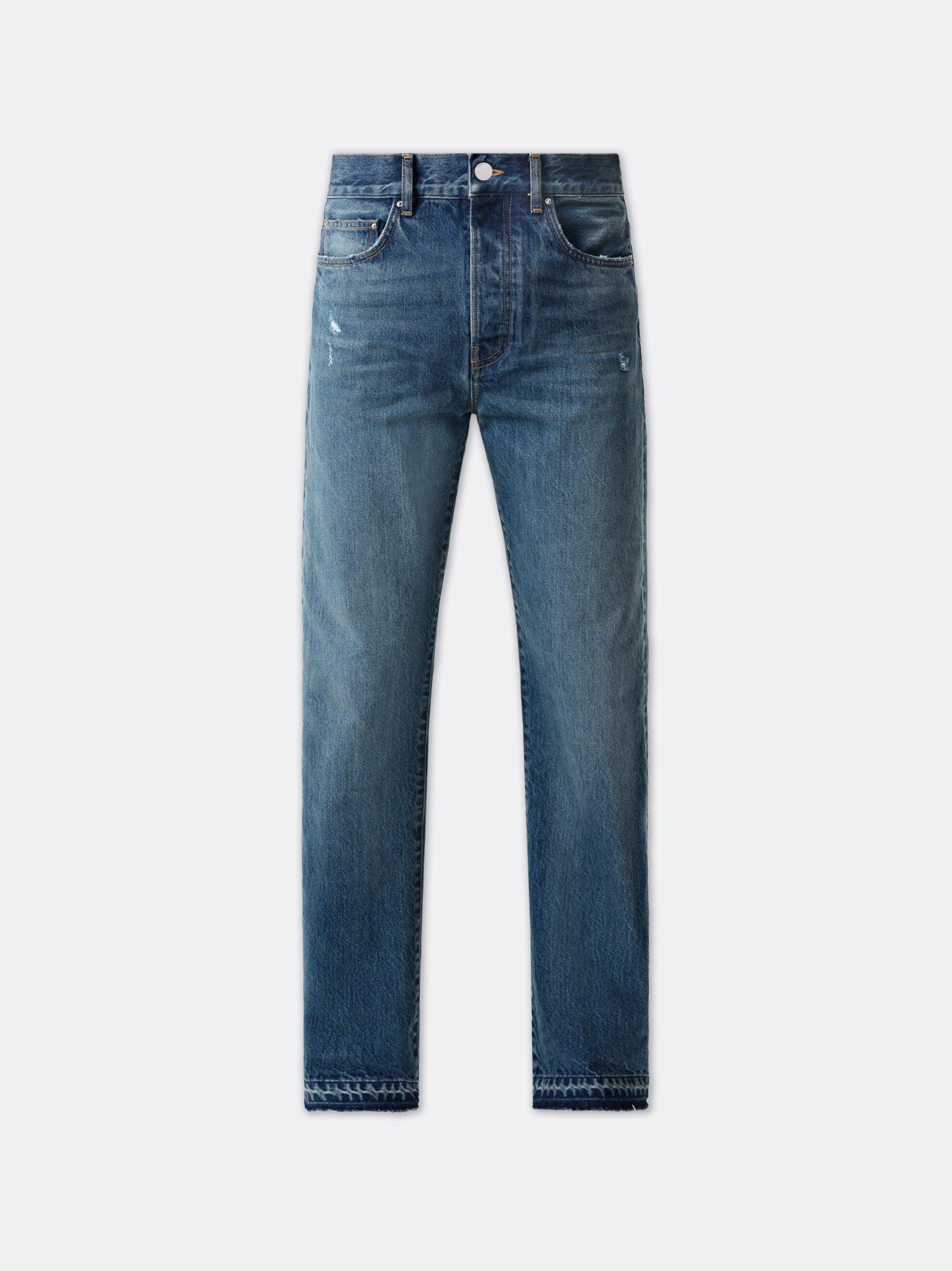 RELEASED HEM STRAIGHT JEAN - Dark Indigo Male Product Image