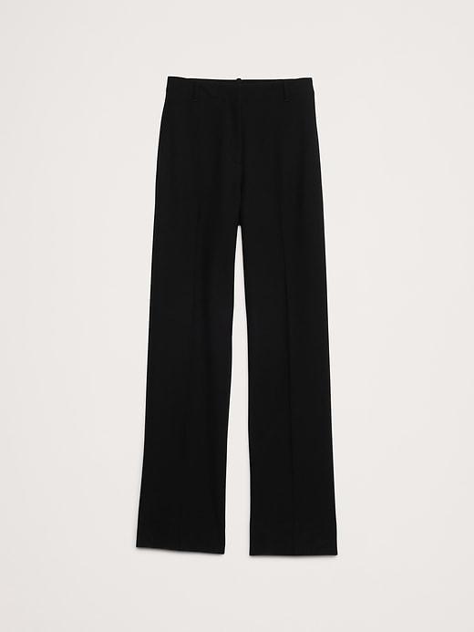 High-Rise Modern Straight Refined Pant Product Image