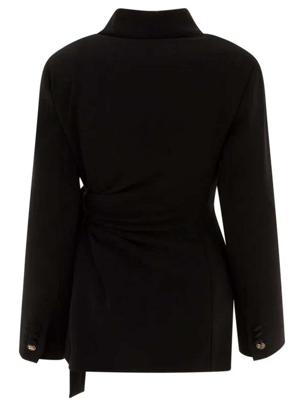 MAX MARA Comma Jackets In Black Product Image