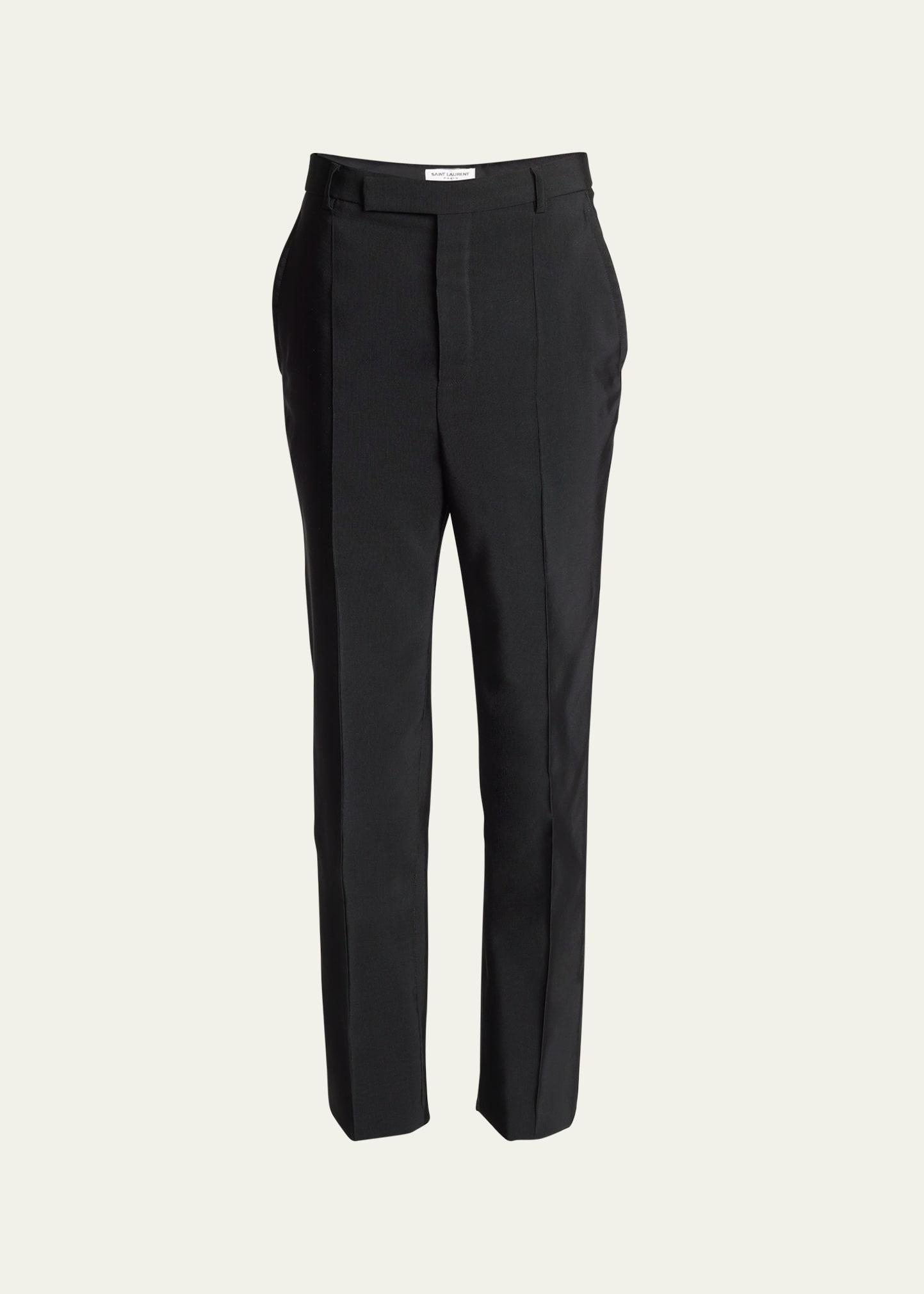 Mens Tailored Slim Pintuck Pants Product Image