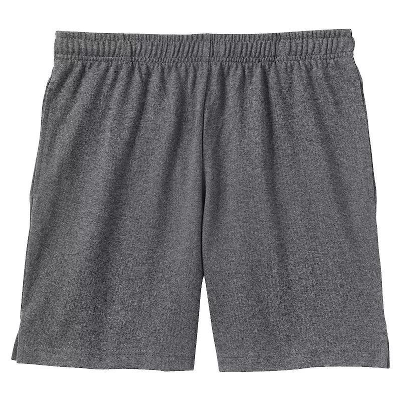 Big & Tall Lands End Jersey Knit Shorts, Mens Product Image