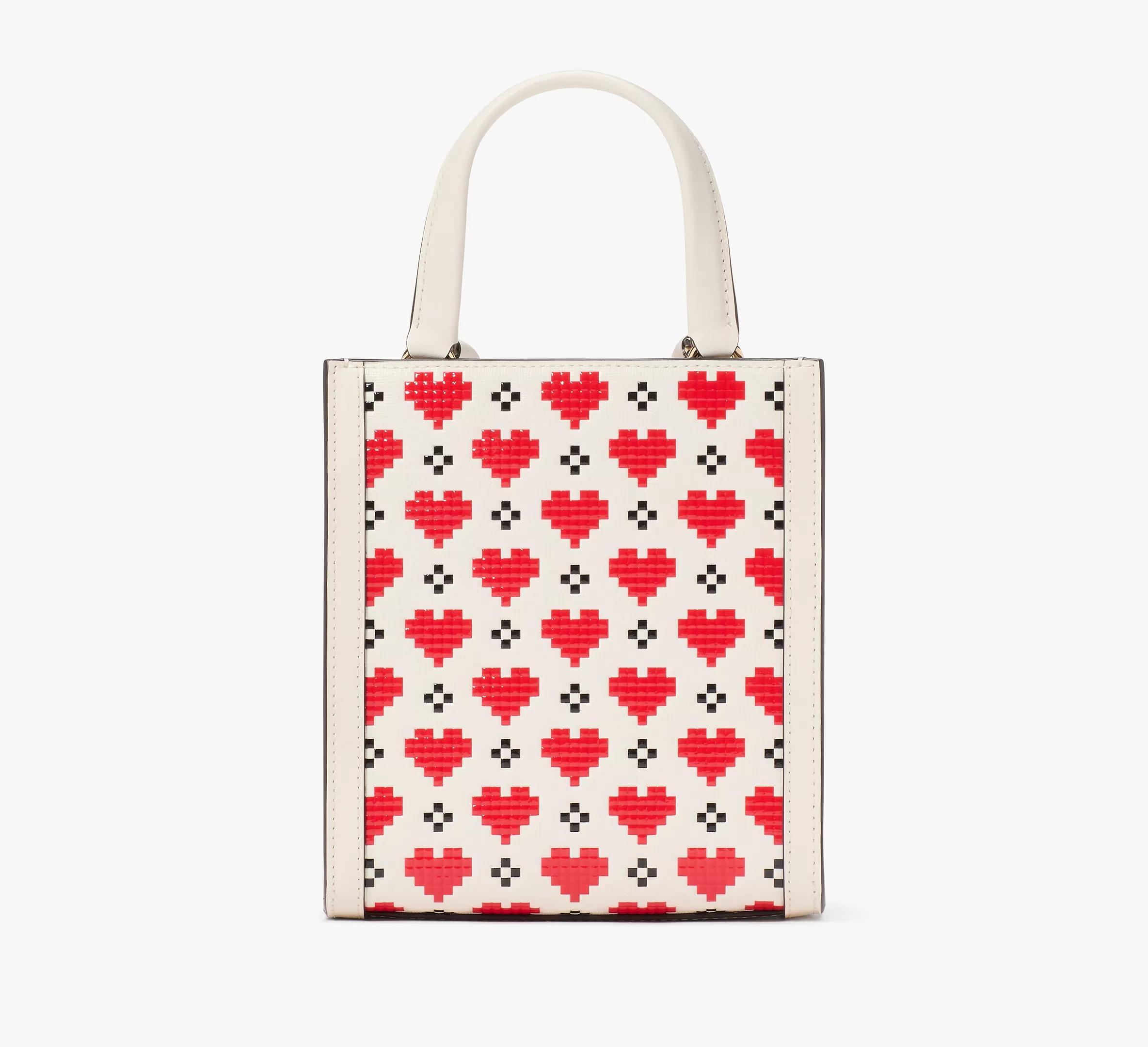 Manhattan Pixel Hearts Mini Tote Product Image