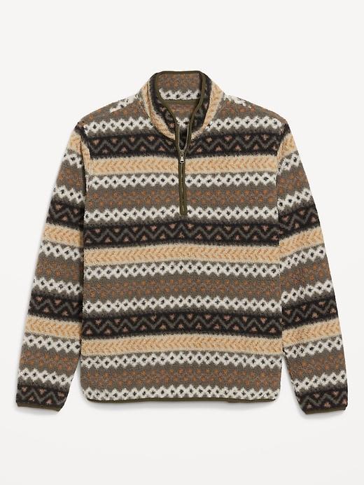 Sherpa Fair Isle Quarter Zip Product Image