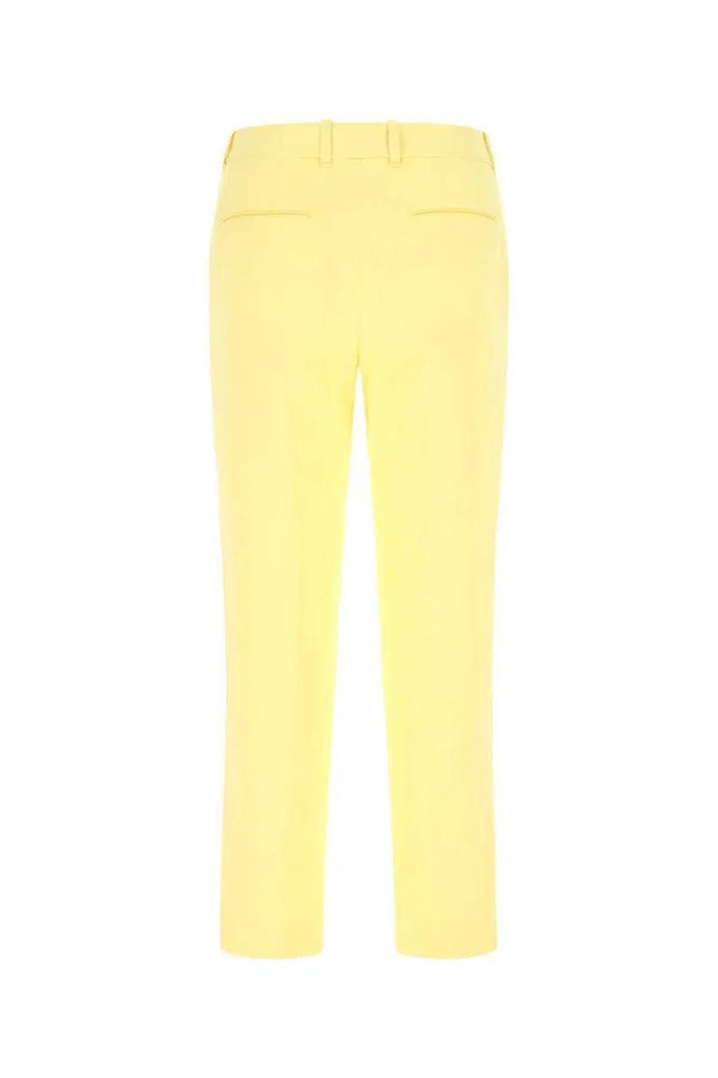 Yellow Slim Fit Pant Product Image