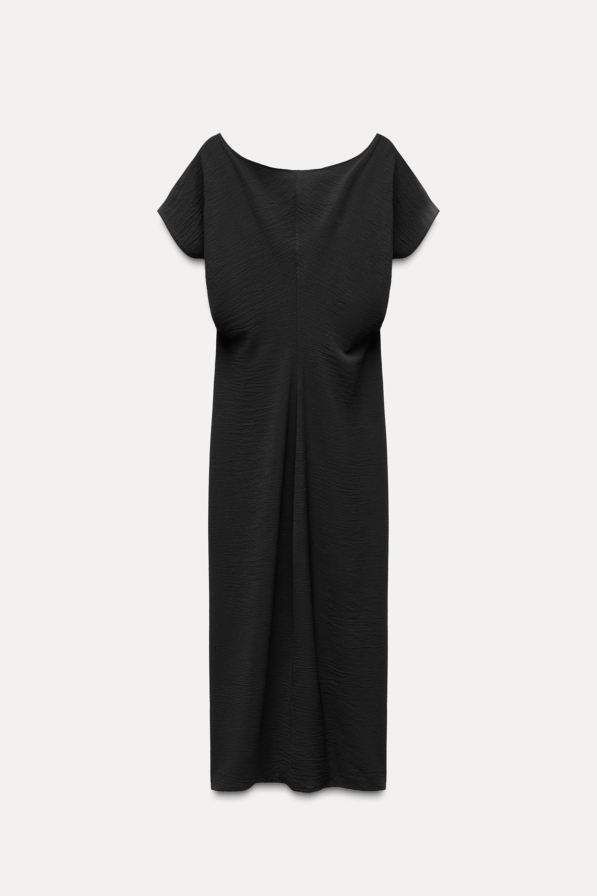 FLOWY PLEATED DRESS Product Image