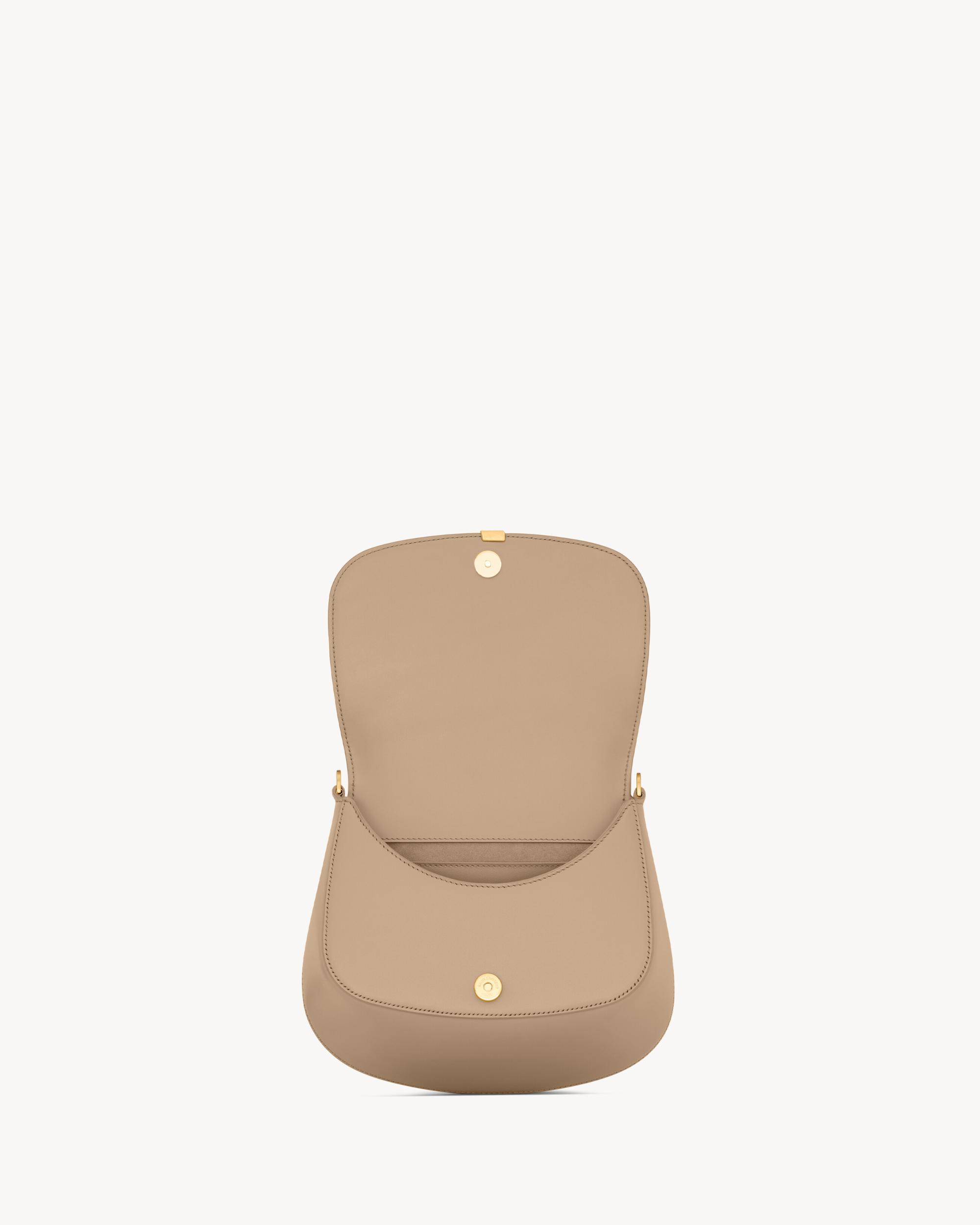 Mini VOLTAIRE TOP HANDLE bag in BOX SAINT LAURENT Product Image