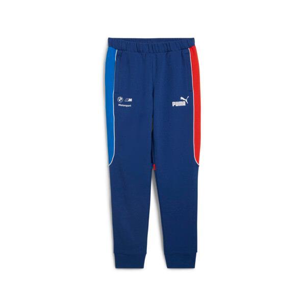 PUMA BMW M Motorsport MT7+ Men's Sweat Pants in Pro Blue/Medium Color Product Image