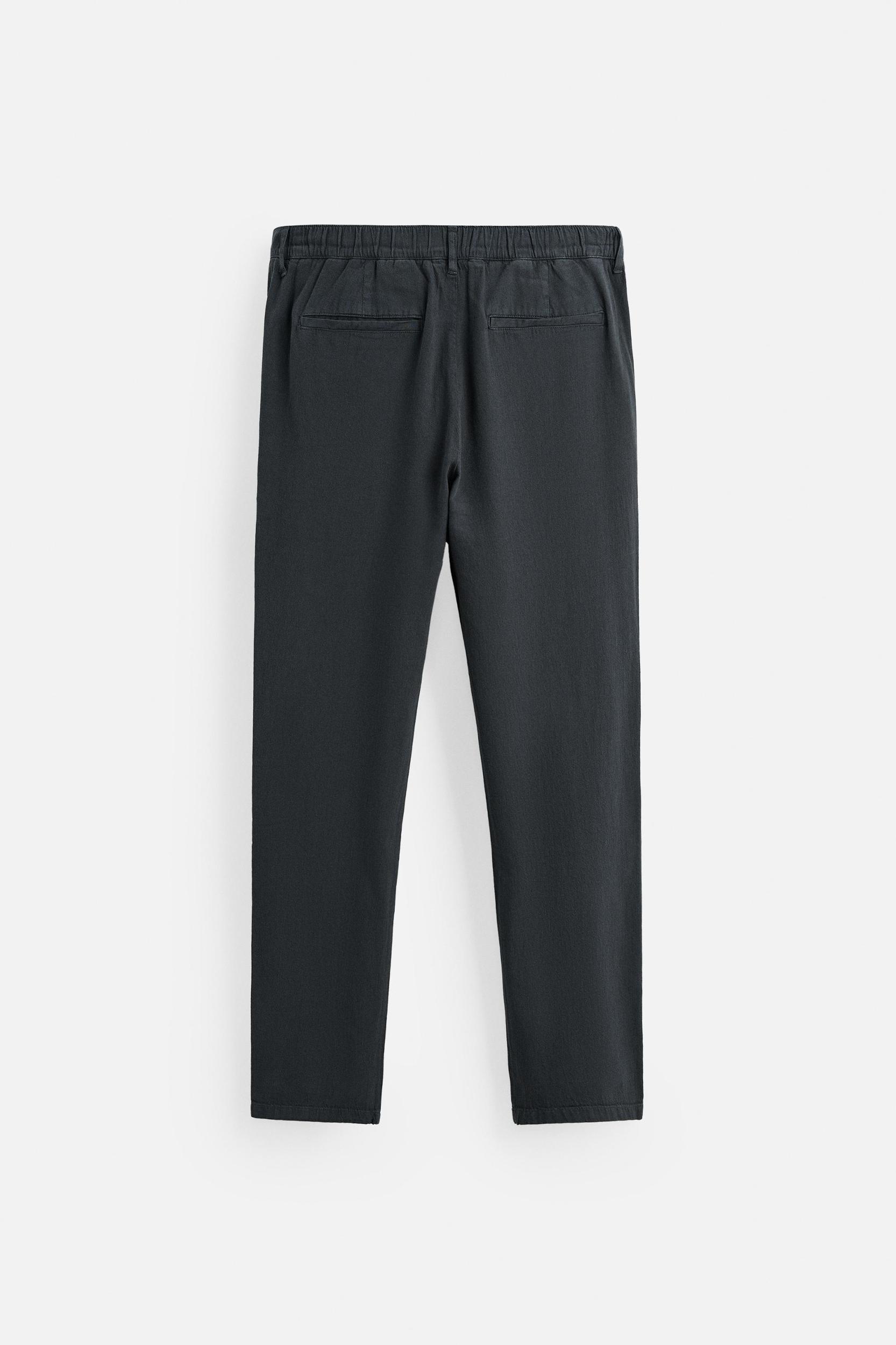 COTTON - LINEN PANTS Product Image