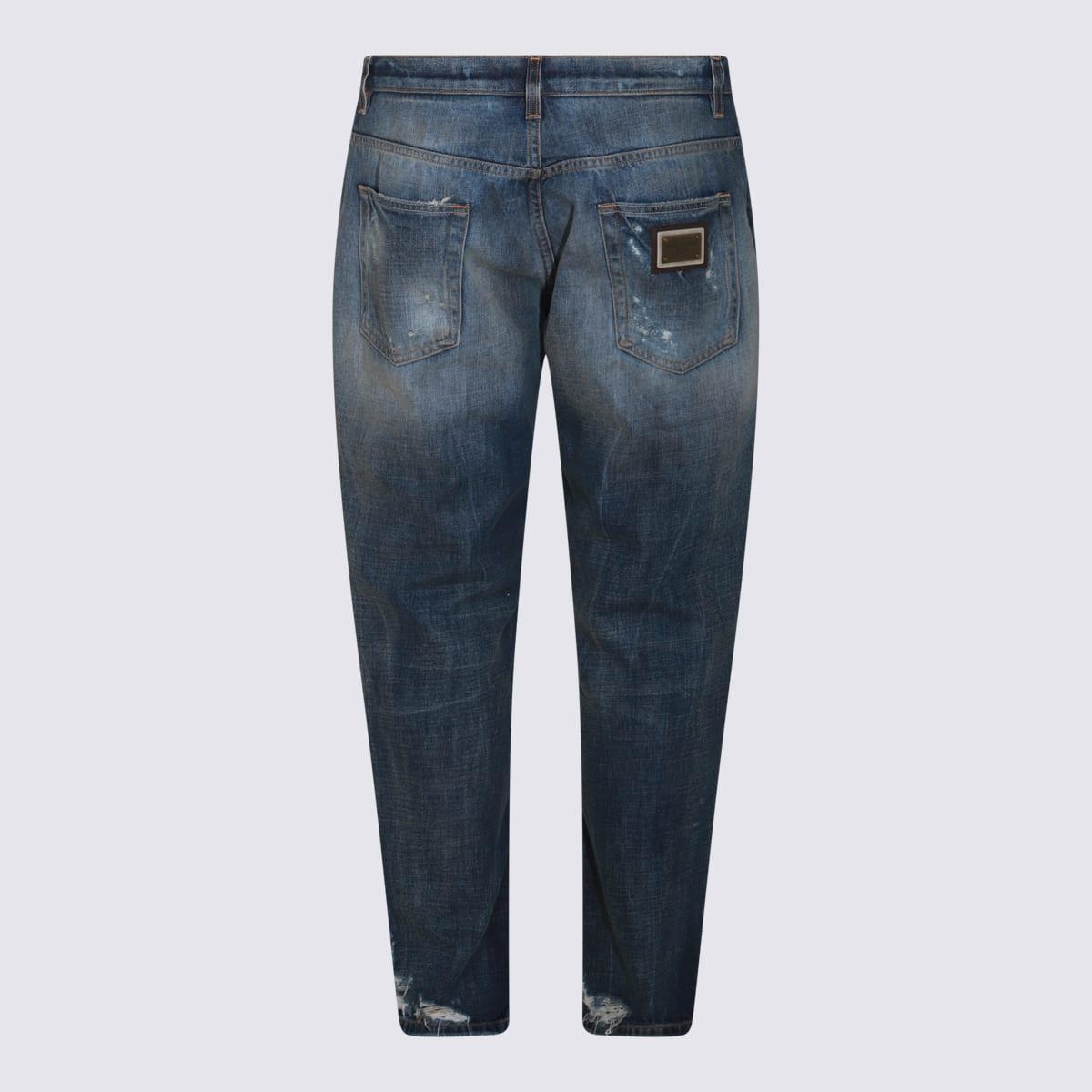 Denim Jeans In Blue Product Image