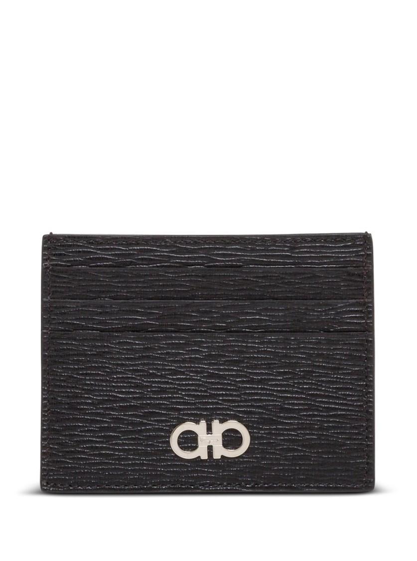 VALENTINO GARAVANI Vlogo Signature Cardholder In Red Product Image