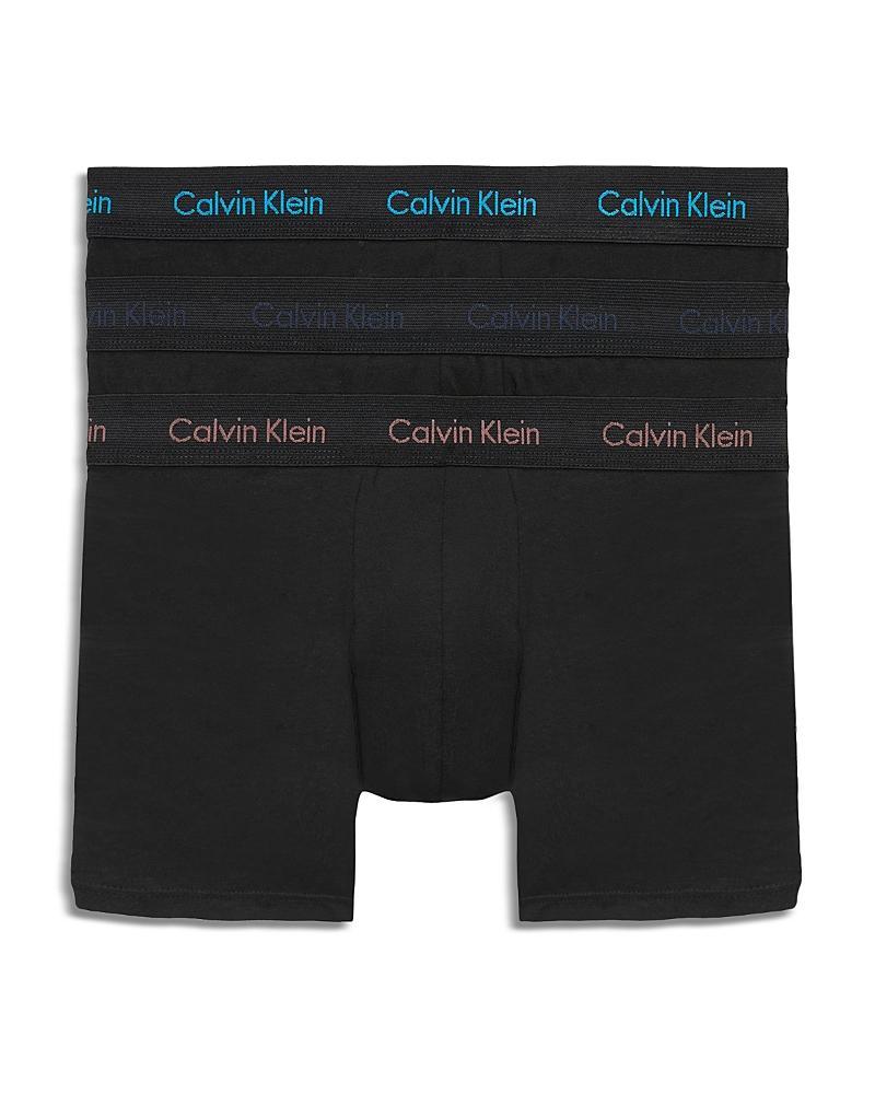 Calvin Klein Mens Cotton Stretch 3-Pack Low Rise Trunk Product Image